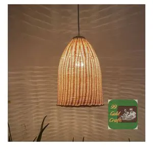 TOP SALE RATTAN BAMBOO TABLE LAMP INDOOR DECORATIVE HIGH LUMEN NIGHT LIGHT NATURAL HANDMADE LAMP FOR HOME LIVING ROOM USE
