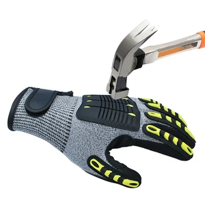 Wholesale TPR Safety Gloves Anti-Collision Anti-Slip Anti-Cut Anti-Puncture Shockproof and Wear-Resistant Rescue Gloves