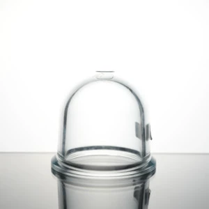 Customized Tempered Clear Borosilicate Explosion Proof Glass Lamp Shade for Lighting Cover