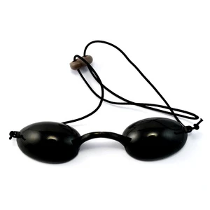 Safety Goggles Eye Protection Glasses Tanning Goggles Eyewear Eyepatch for Patients in IPL Infrared LED Light Therapy