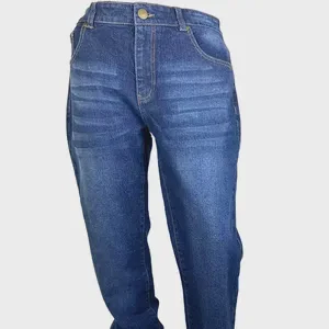 Wholesale Fashion Slim Men's Plus Size Jeans Elastic Mid Lightweight Pant Waterproof Quick Dry Anti-Wrinkle High breathable