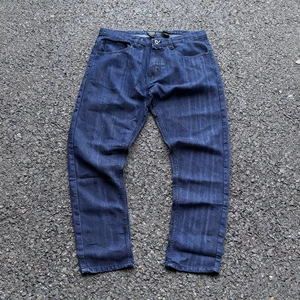 Blue Jeans Long Leg Straight Pants Customized Men's Pants Baggy Denim Jeans Oversized Loose Jeans for Men