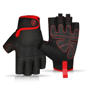5MM Half-Finger Safety Gloves Wear-Resistant Microfiber Anti-Slip & Anti-Vibration for Men Women in Machinist Construction Work