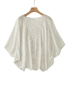 Women's Flattering Bohemian Style Batwing Sleeve Cover-Up