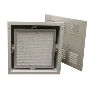 New Trairf Ceiling HEPA Filter Terminal Box with 0.3m Particle Size for Pharmaceutical Cleanroom