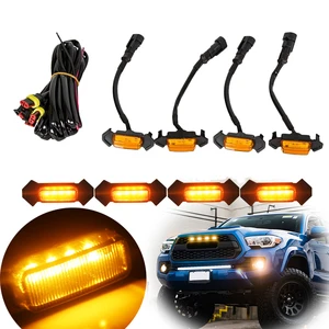 High Quality IOL Led Grille Light MX-002 24V CE Certified for F150 09-14 Smoke & Amber Color