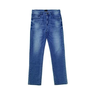 Slim Straight Men's Jeans Denim Pants Regular Fit Long Trousers Comfortable Jean for Men