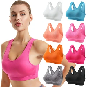 Women's Sports Bra: Shock-Absorbing Running, Back-Shaping Yoga Tank Top, High-Intensity, Wire-Free, Pushing-Up Sports Bra
