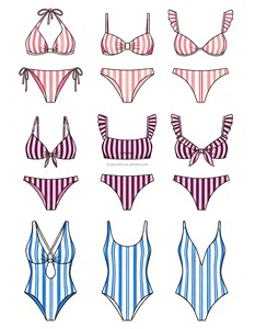 2026 New Custom Bikini Set Floral Print Designer Swimsuit High Quality Women Bathing Suits Swimwear Manufacturer