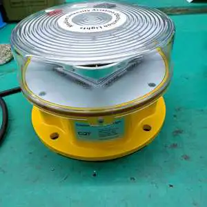 Dry Contact Outputs for Alarm Monitoring (ON/OFF, Failure, Power Status) ICAO Medium Intensity Aircraft Warning Obstacle Light