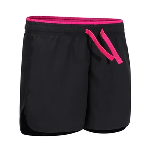 2023 Women's Casual Yoga Shorts Plus Size Custom Logo Printed Washed Eco-Friendly Polyester Waistband Gym Running Workout