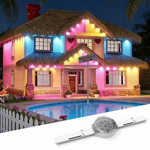 IP68 IK10 Waterproof DMX512 RGB Point Light Outdoor Christmas Decorations for Architectural Lighting