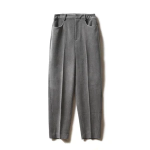 Factory Direct Casual Women's High Waist Corduroy Trousers Elastic Waist Straight Leg Pants Wholesales