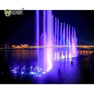 Free Customized Design Outdoor Lake Music Control Performance Fountain Show Pond Musical Dancing Water Fountain