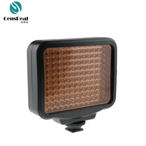 White and Yellow Filters Included 9W 450LM LED 5009 Fill Light for Canon Nikon
