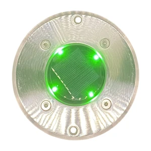 Waterproof Recessed Inserted Buried Lights Landscape Lighting Solar Underground Light RGB LED Technology IP68 70 4 Pcs Led 3.2