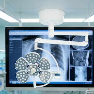 Professional Medical Operating Lamp LED Shadowless With High CRI For Accurate Tissue Color