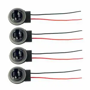 Car Lamp Lights LED Socket Adapter Socket Extension Connector Plug Bulb Holder for 3156 3157 LED Turn Signal Light Bulb