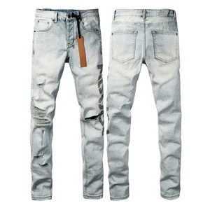 Whole Sale Men's Jeans Embroidery Denim Skinny Jeans Men High Quality Brand Pantalon Jeans Homme