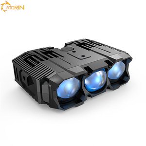 LED Grille Lights 3 LENS Projector 3000K 6000K for Car Motorcycle