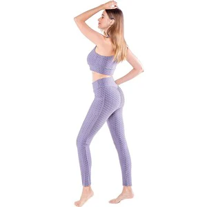 Fitness Clothing Men Yoga Sets Heavyweight Elastic Waist High Stretch Casual Regular Fit Yoga Leggings Set