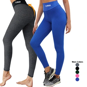 HEXIN High Waist Trainer Yoga Legging Solid Pattern Workout Fitness Pants with Butt Lift Slimming Yoga Legging Pants