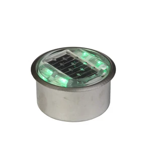 Solar Powered(Charging) Outdoor Ground LED Brick Light MS-6040(Stainless Steel Jacket Waterproof IP68)