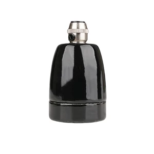 Hot Sale Factory New Design Luxury Porcelain E27 Lamp Holder High Quality Wholesale Porcelain Bulb Holder