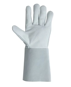 Custom Logo Heat Resistant Breathable Safety Leather Work Gloves for Men-Fire Fighting & Anti-Slip Low Price