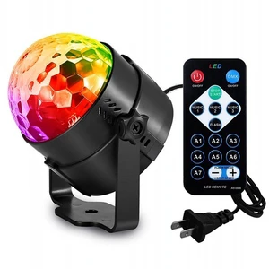 Popular Lively Social Event DJ Lights Colorful Round Stage Light Power Saving Light for Club/ House Party/ Bar LED Carton RGBW