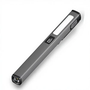 Cross-border Multifunctional COB LED Pen Clip Work Type-C Rechargeable Strong Magnetic Adsorption Flashlight ABS For Auto Repair