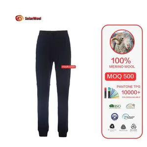 Solarwool Factory Custom Bottoms Casual Merino Wool Sports Pants