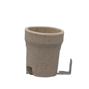 Gray E27 Lampholder Ceramic Lamp Bulb Socket 220-250V CE for Screw Style for LED Home Lighting