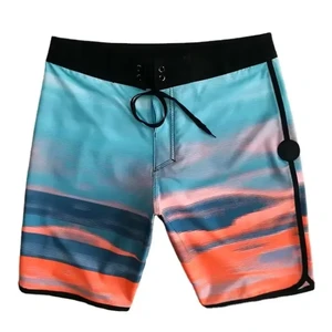 Wholesale Mens Swim Trunks Swimming Shorts Quick Dry Trunk With Mesh Lining for Beach Breathable Shorts