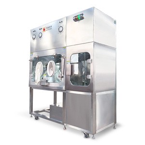 HJCLEAN Factory CE ISO OEB4 OEB5 New Negative Pressure Isolator H14 HEPA Filter SIEMENS Touch Screen 99.999% Sterilization