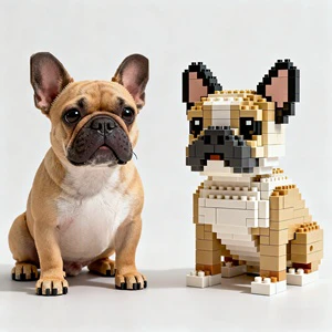 Custom Pet & Portrait BRICK Figure MOC Model Personalized Building Blocks Set For Creative Collectible Gift Decoration
