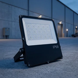 100W SMD LED Flood Light IP66 Waterproof Outdoor Wall Mounted for Facade Building