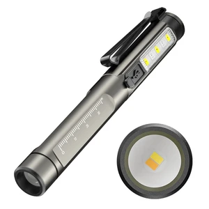 Portable Function Medical First Aidt Work Inspection Flashlight Pupil Measurements Doctor Nurse Diagnosis LED Pen Light