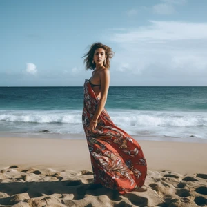 Customize Print Plus Size Women's Swimwear 100% Poly Cotton One Piece Beach Sarong Cover Letter Paisley Striped Leopard Plaid