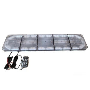 Super Bright Ambulance LED Lightbar Emergency Car Warning Light Easy Retrofitting with Durable Aluminium and PC Material