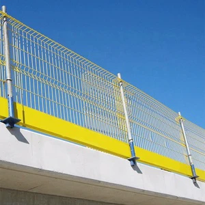 High Security Construction Building Edge Protection Temporary Security Fence Barrier