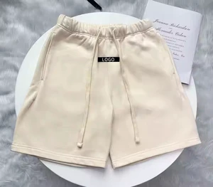 Cotton Men Summer Shorts Mid Waist Printed Casual Streetwear Style 100% Lightweight Everyday Bottoms