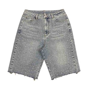 Men's Casual Denim Shorts Men's Loose Straight Leg Summer Style Wash Cropped Shorts Summer Fashion Shorts For Men