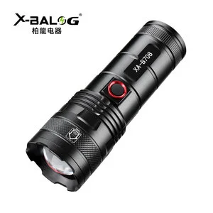 High Power 2000 Lumens Tactical LED Torch Super Bright Waterproof Flashlight for Emergency Camping Aluminum Body