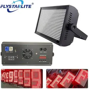 Hot Sale 960-LED 8-Segment Full Color Projection Strobe Light with DMX512 Control | Ultimate Atmosphere Creator for Stage