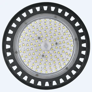 Industrial Warehouse Aluminum High Bay Light 200W UFO SMD2835 ETL IP65 5000K High Lumen Dimmable Lighting