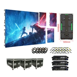 RAYBO Outdoor Rental LED Swimming Pool Large Screen Waterproof P3.91 P4.81 Full Color Led Wall Panel Advertising Led Video Wall