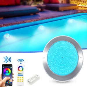 Ultra Thin Stainless Steel LED Light Pool Wall Mounted Waterproof Mobile APP Control UT160-SP
