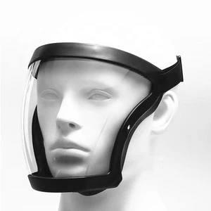 Transparent Full-Face Scratch-Resistant PC Face Shield Anti-Fog Filters Splash-Proof Windproof Eye Protection Light Shielding