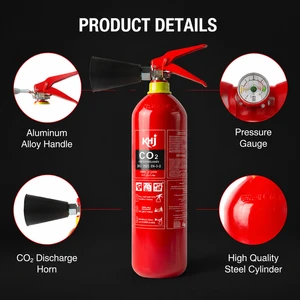 Wholesale Stainless Steel CO2 (Dicarbon Dioxide) Fire Extinguishers 2kg 3kg 5kg 6kg 10kg 25kg 50kg Sizes. OEM/ODM Customization